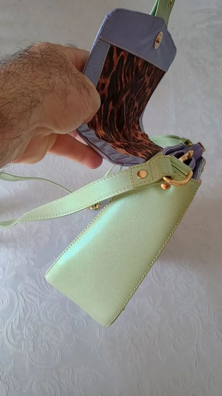 Bolsa Carmen Steffens verdadeira  - Foto 3