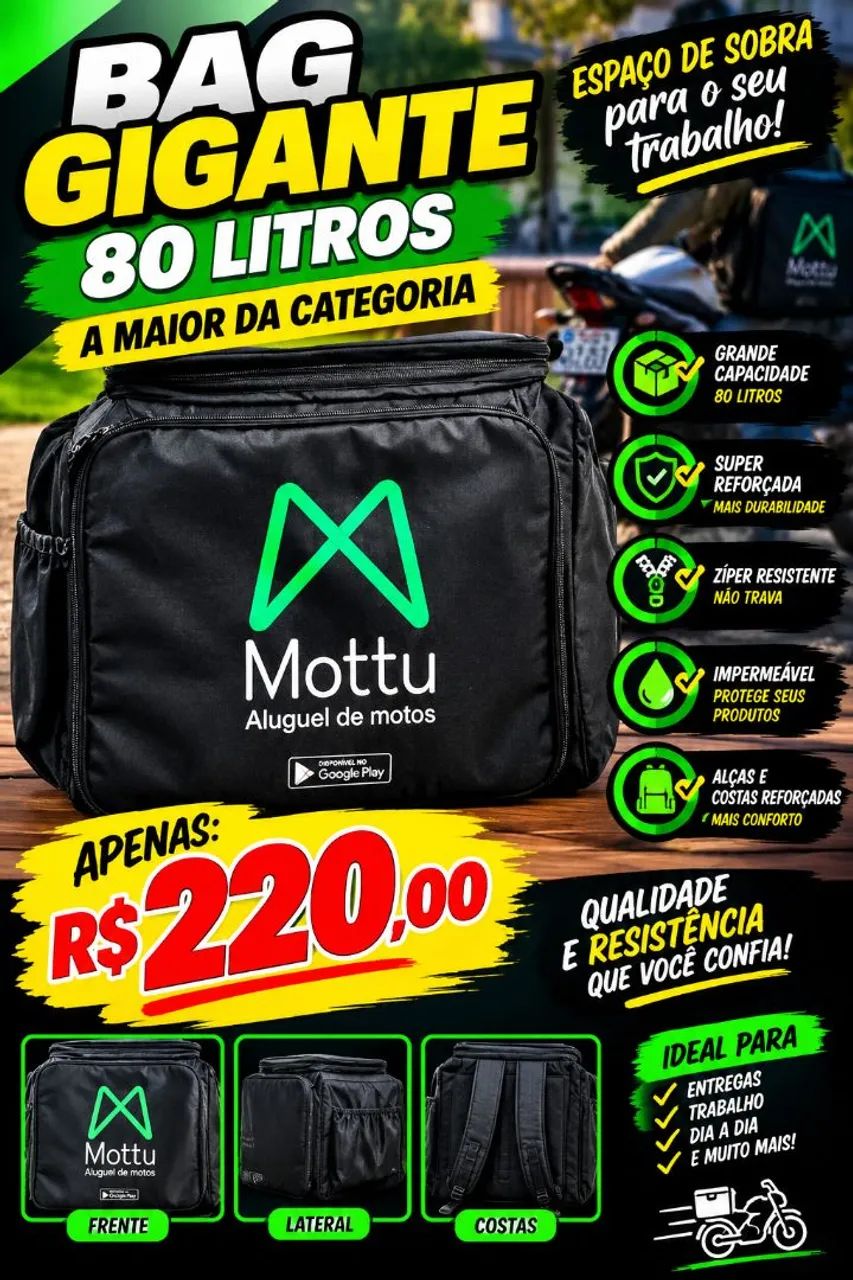 ACESSÓRIOS PARA MOTOBOY 