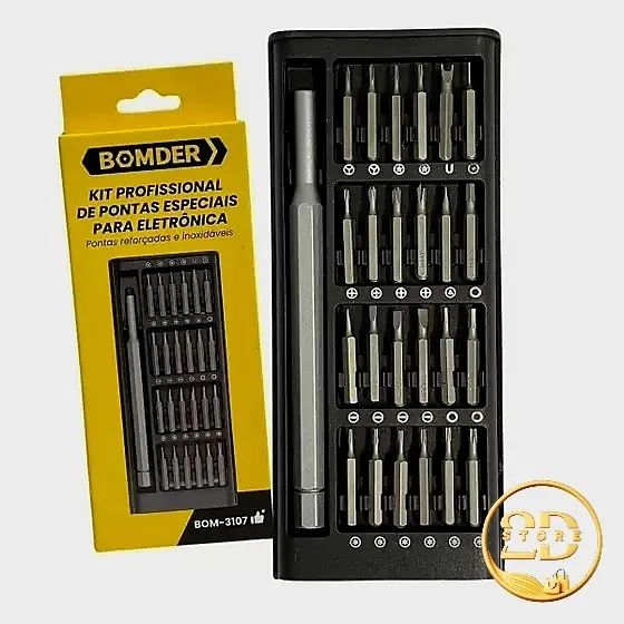 KIT PROFISSIONAL DE FERRAMENTAS PARA ELETRÔNICA BOMVINK