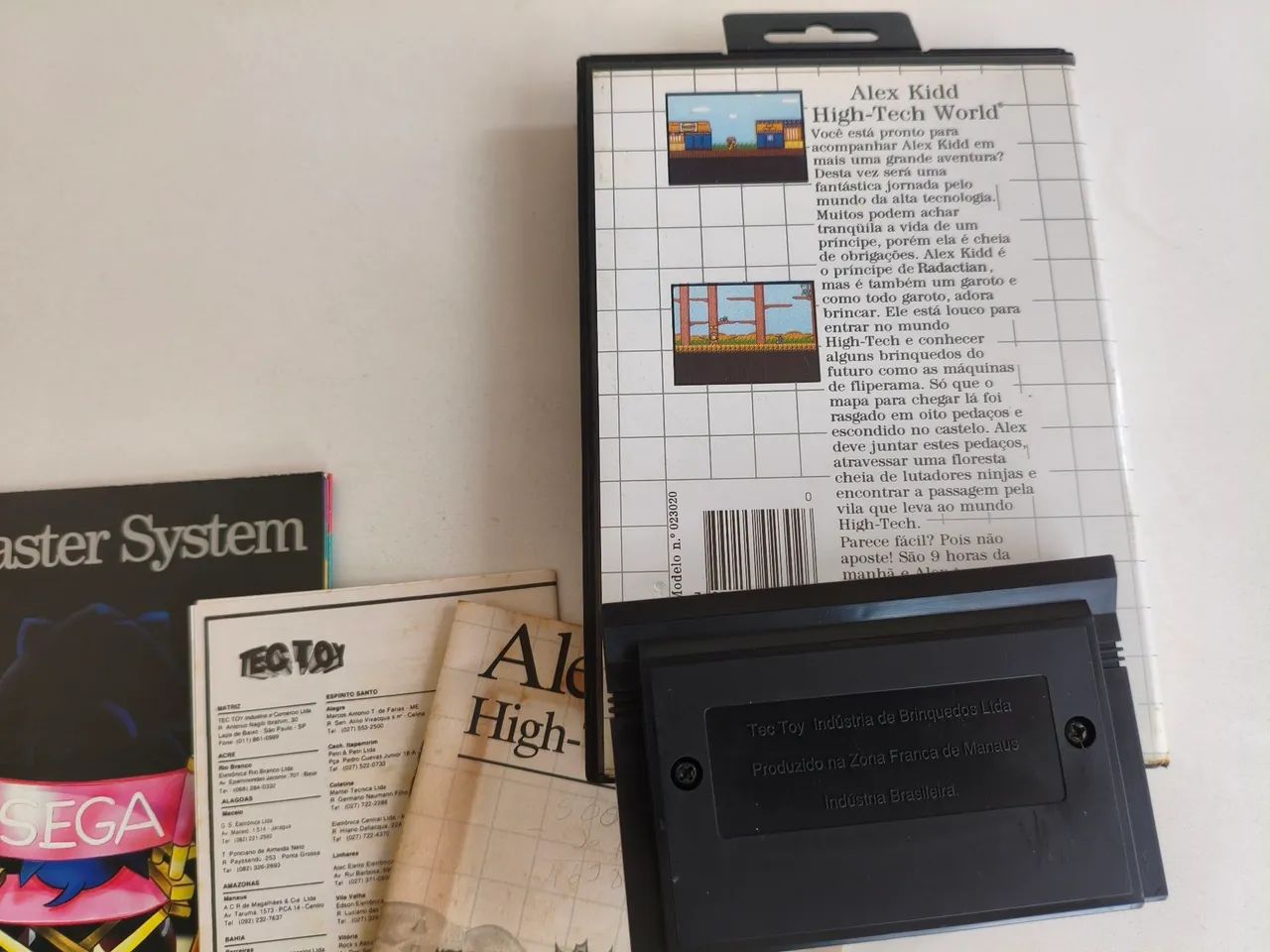 Alex KIDD High Tech World para master System  - Foto 2