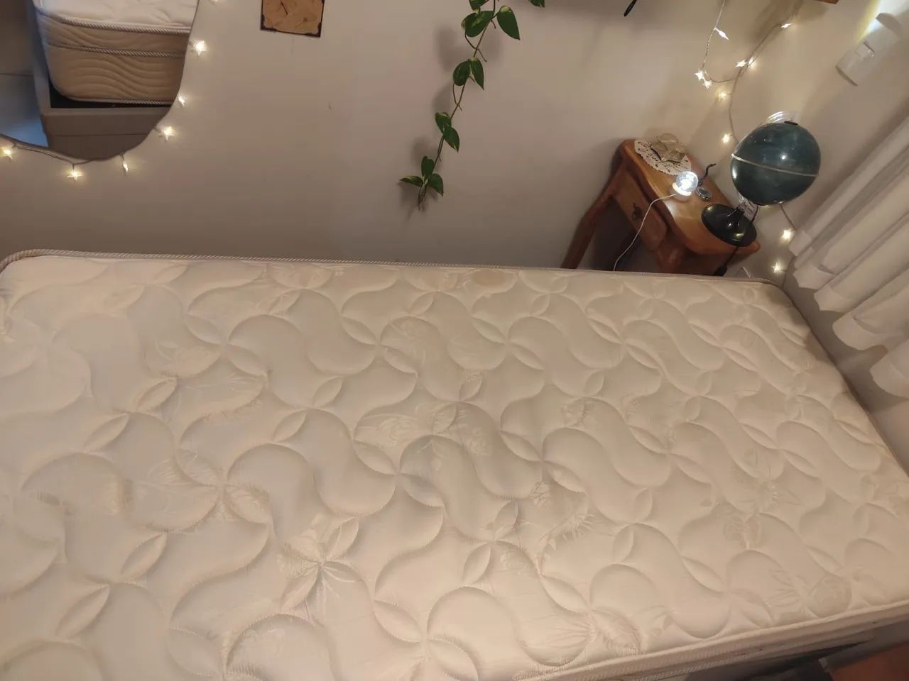 Cama box baú solteiro com colchão - Foto 2