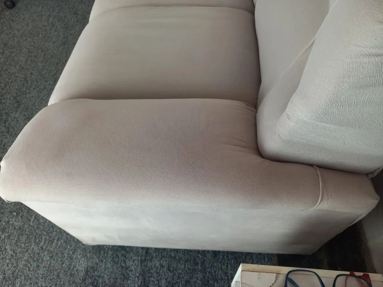Sofa veludo 3 lugares - Foto 2