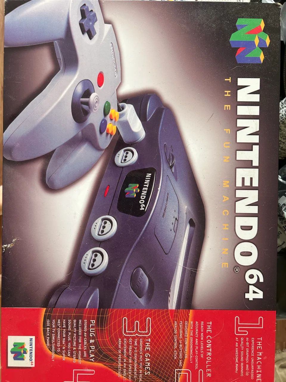 Nintendo 64 - caixa de madeira  - Foto 3