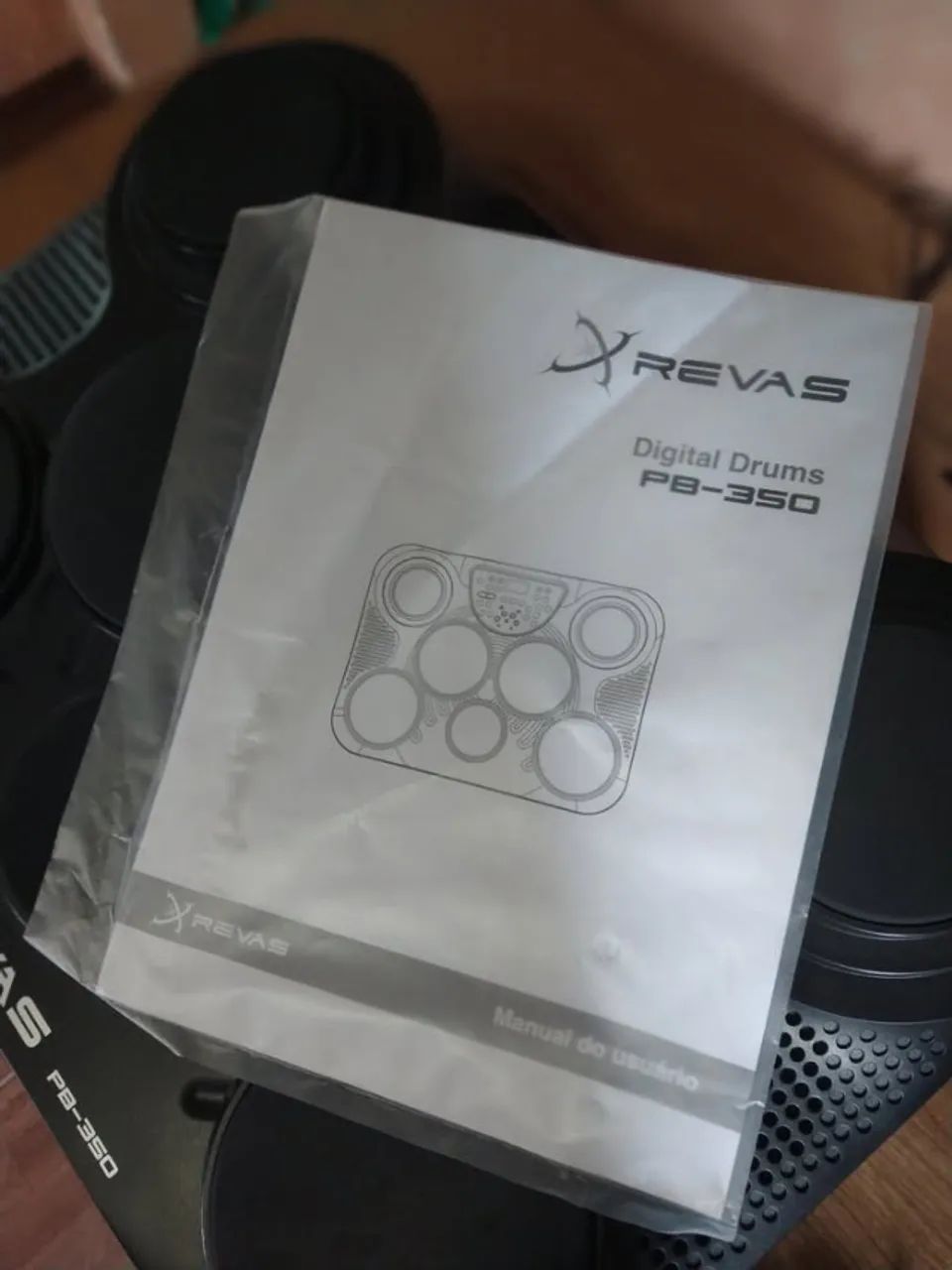 Bateria Eletrônica Revas PB-350 - Foto 5