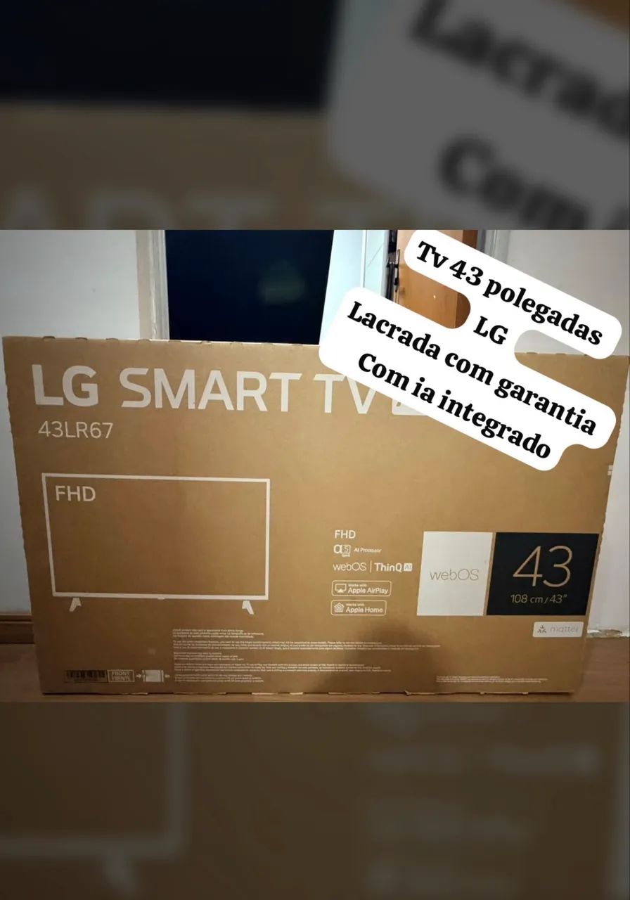 Tv smart LG 43 polegadas 