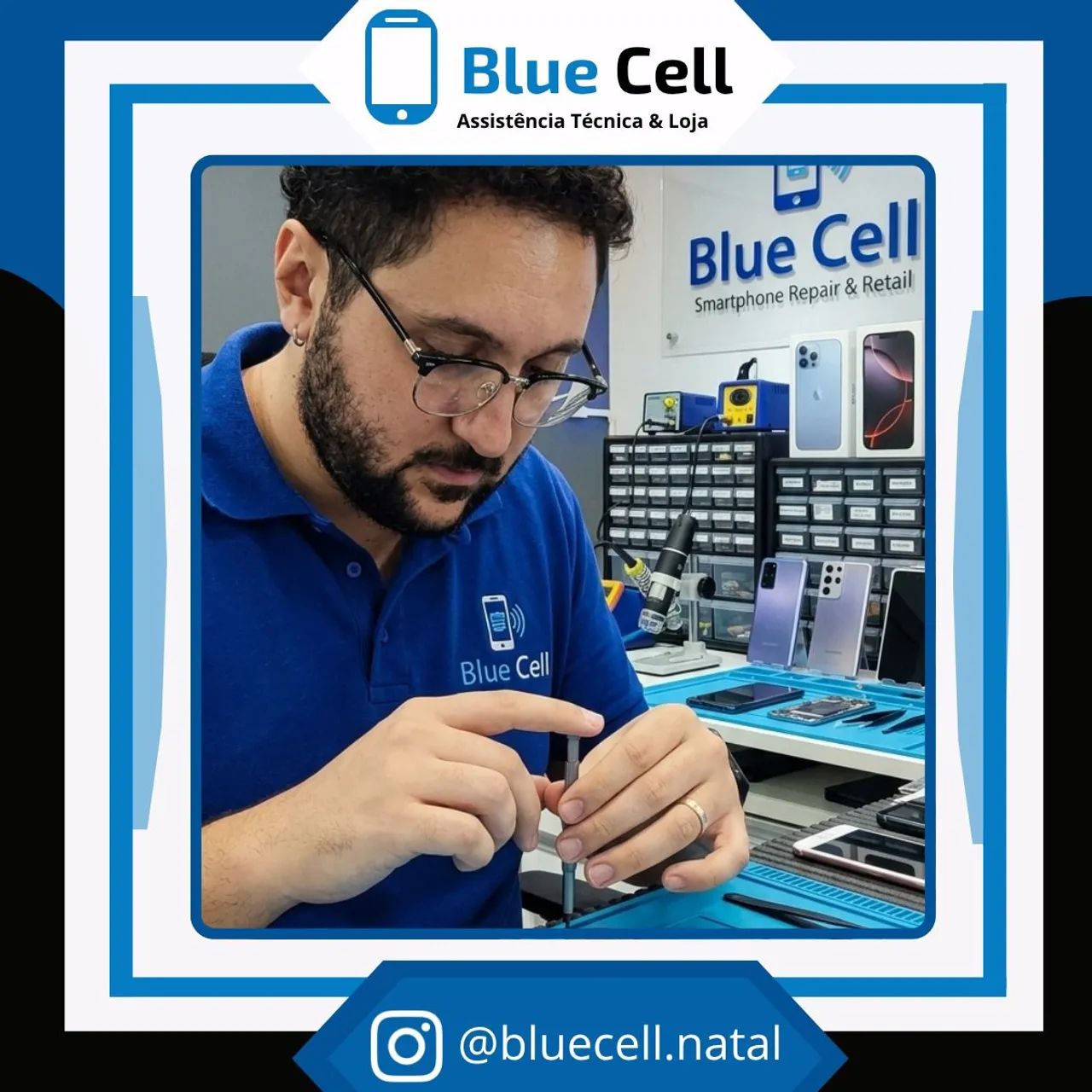 Troca de tela e manutenções smartphones 