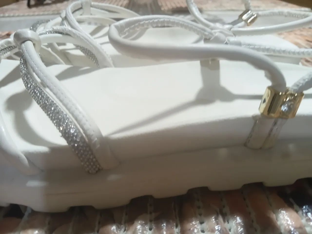Sandália com strass 3738 - Foto 4