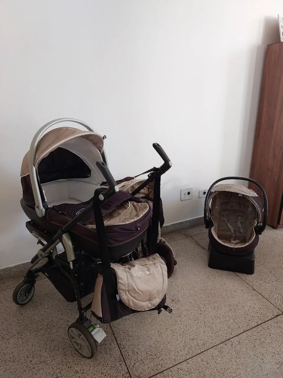 Carrinho - Chicco - Trio Living Smart - Foto 2