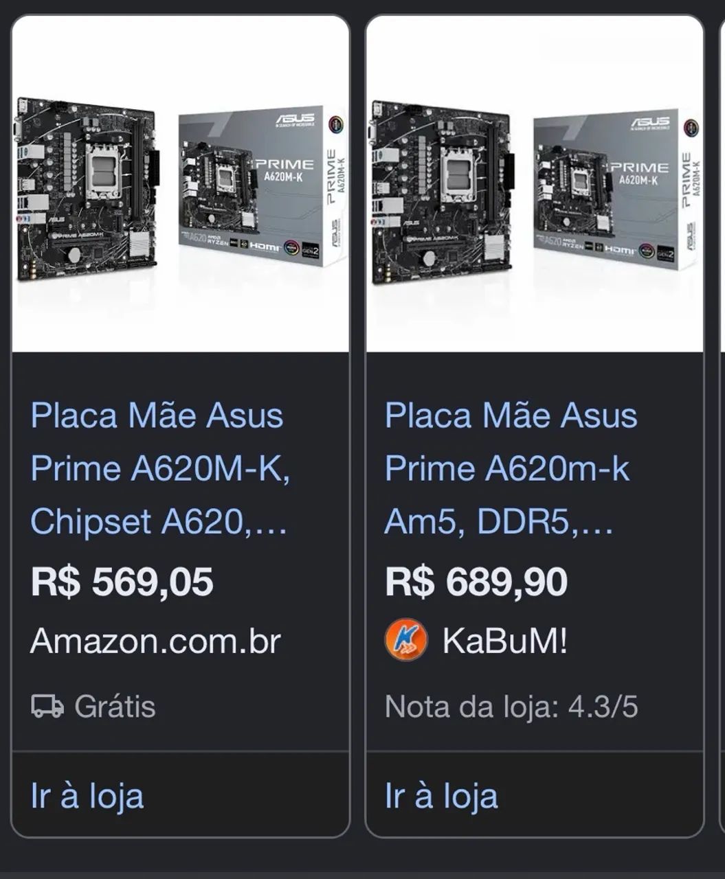 PLACA MÃE ASUS A620M-K  - Foto 2
