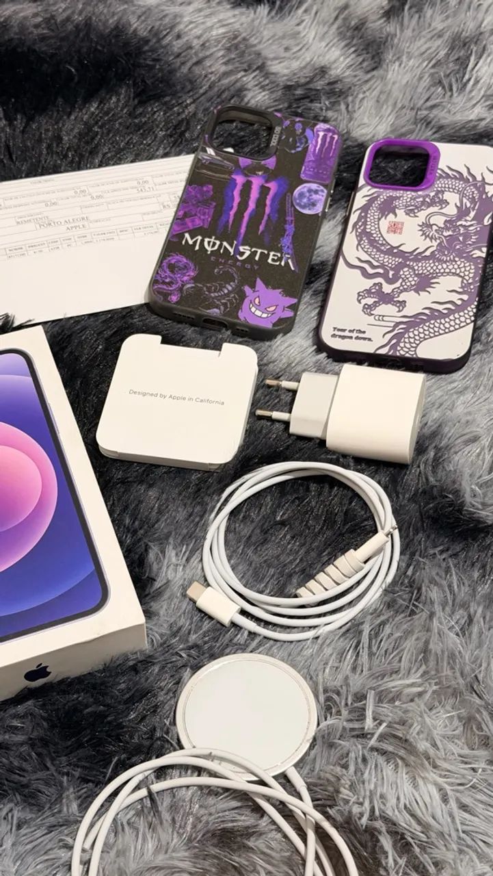 Iphone 12 Roxo 64gb Impecável  - Foto 5
