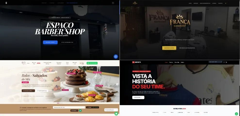 Faço o seu site profissional
