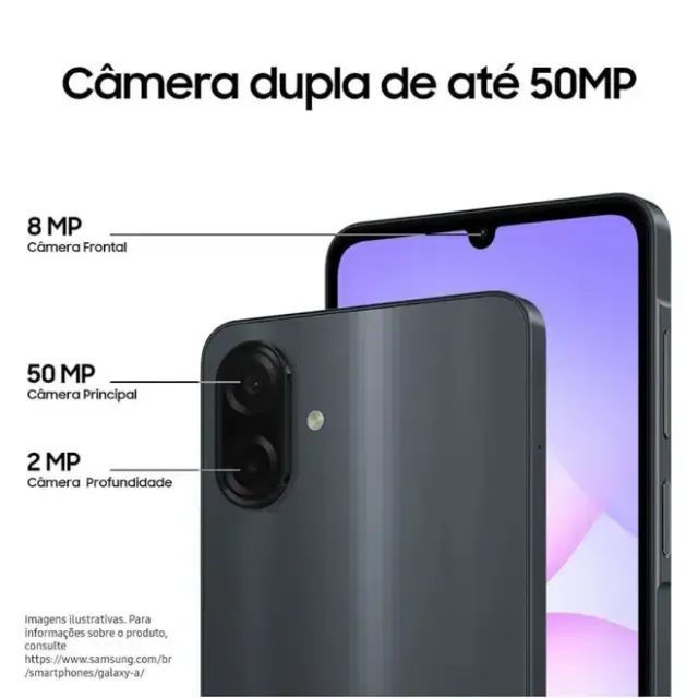  Smartphone Galaxy A07 256gb 8gb - Foto 2
