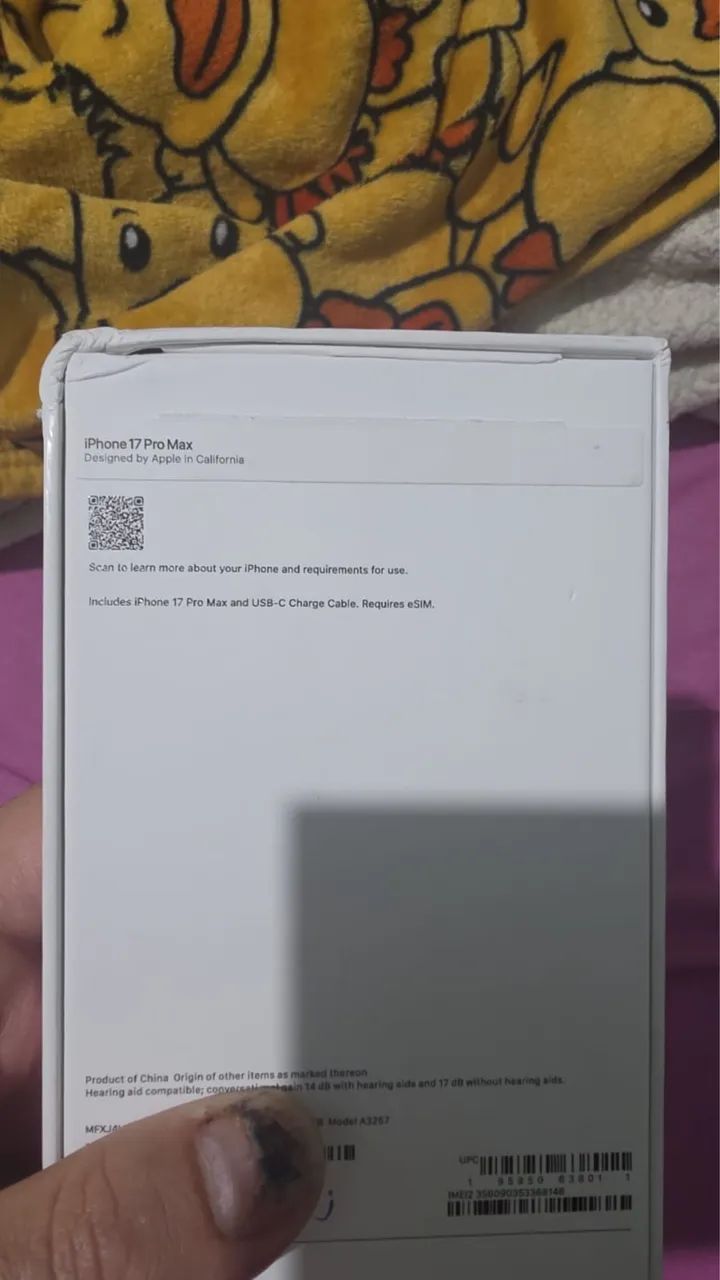 iPhone 17 Pro Max Azul 256 GB - Foto 2
