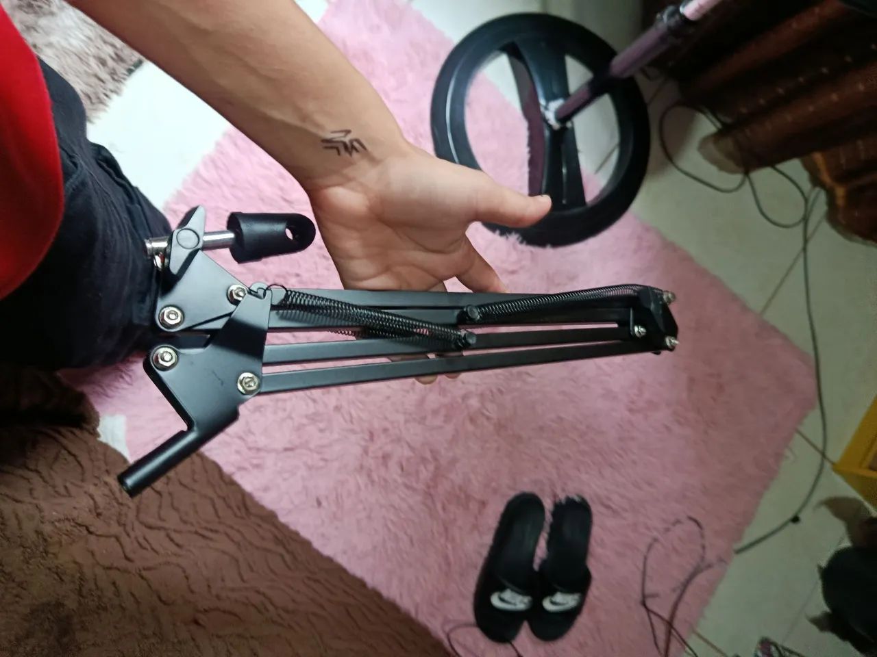 Microfone + Suportes - Foto 2