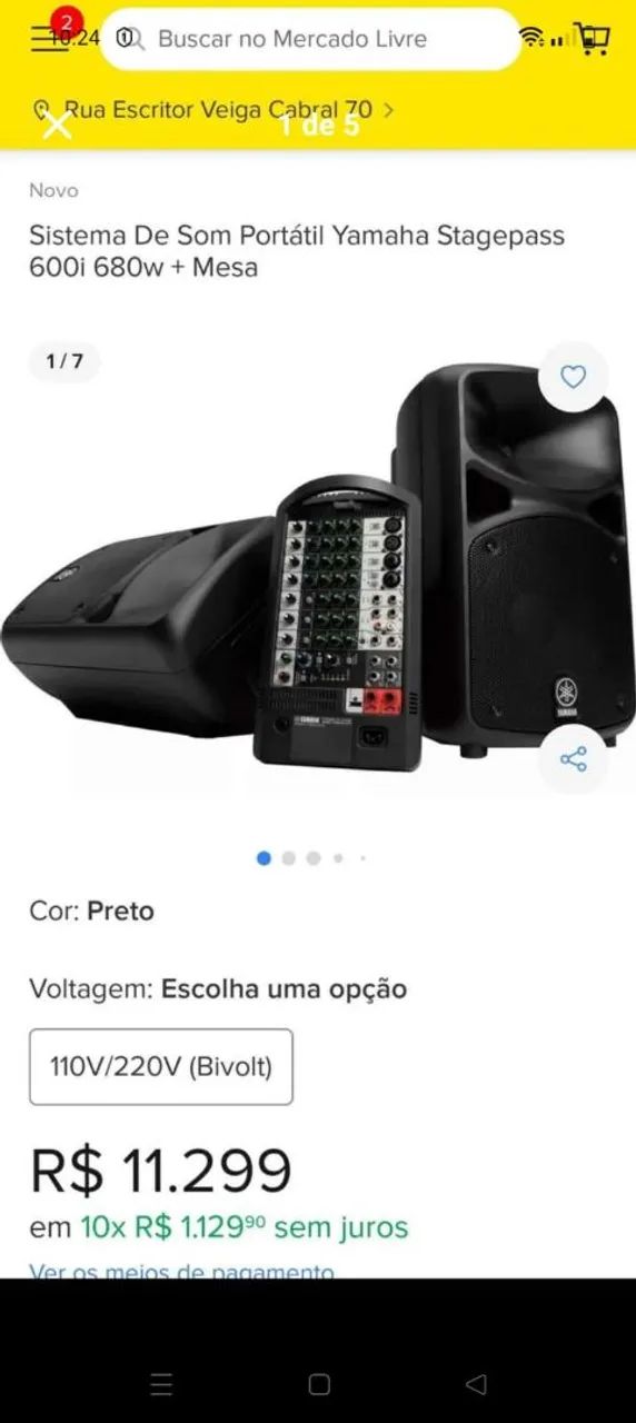 Aparelho de som  - Foto 3