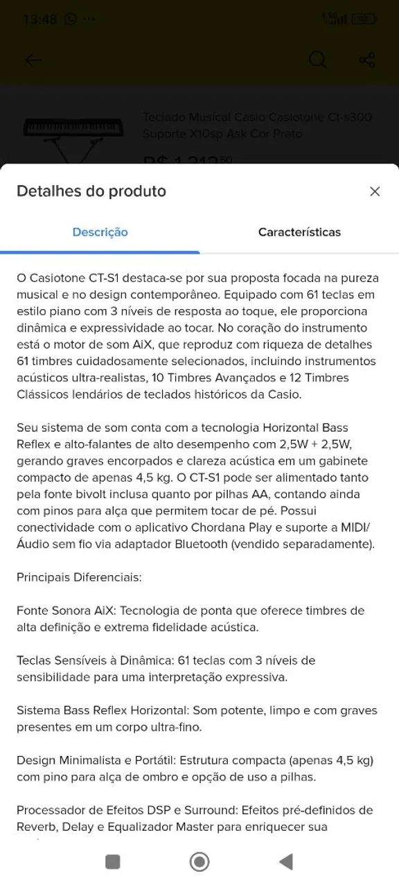 Teclado cassiotone  - Foto 4