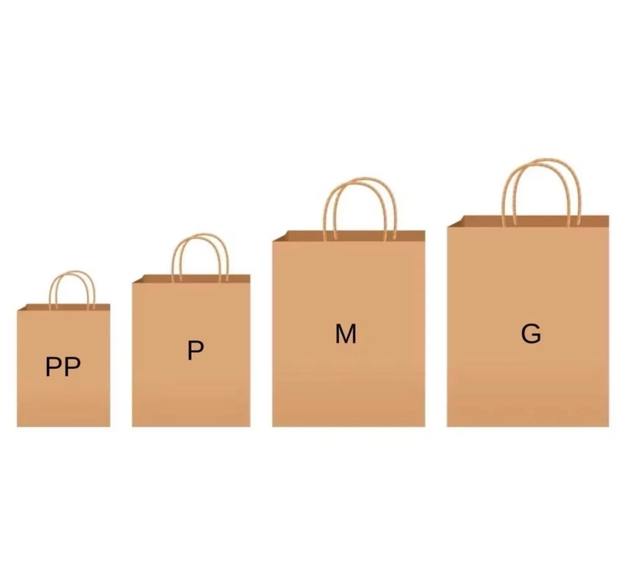 Sacolas Kraft M - Foto 4