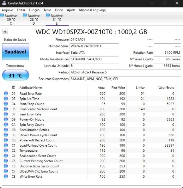 HDD Western Digital 1TB - Foto 3