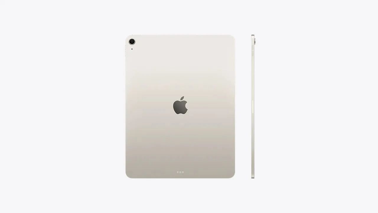 iPad Air 13 M3 128g Wi-Fi Branco  - Foto 3