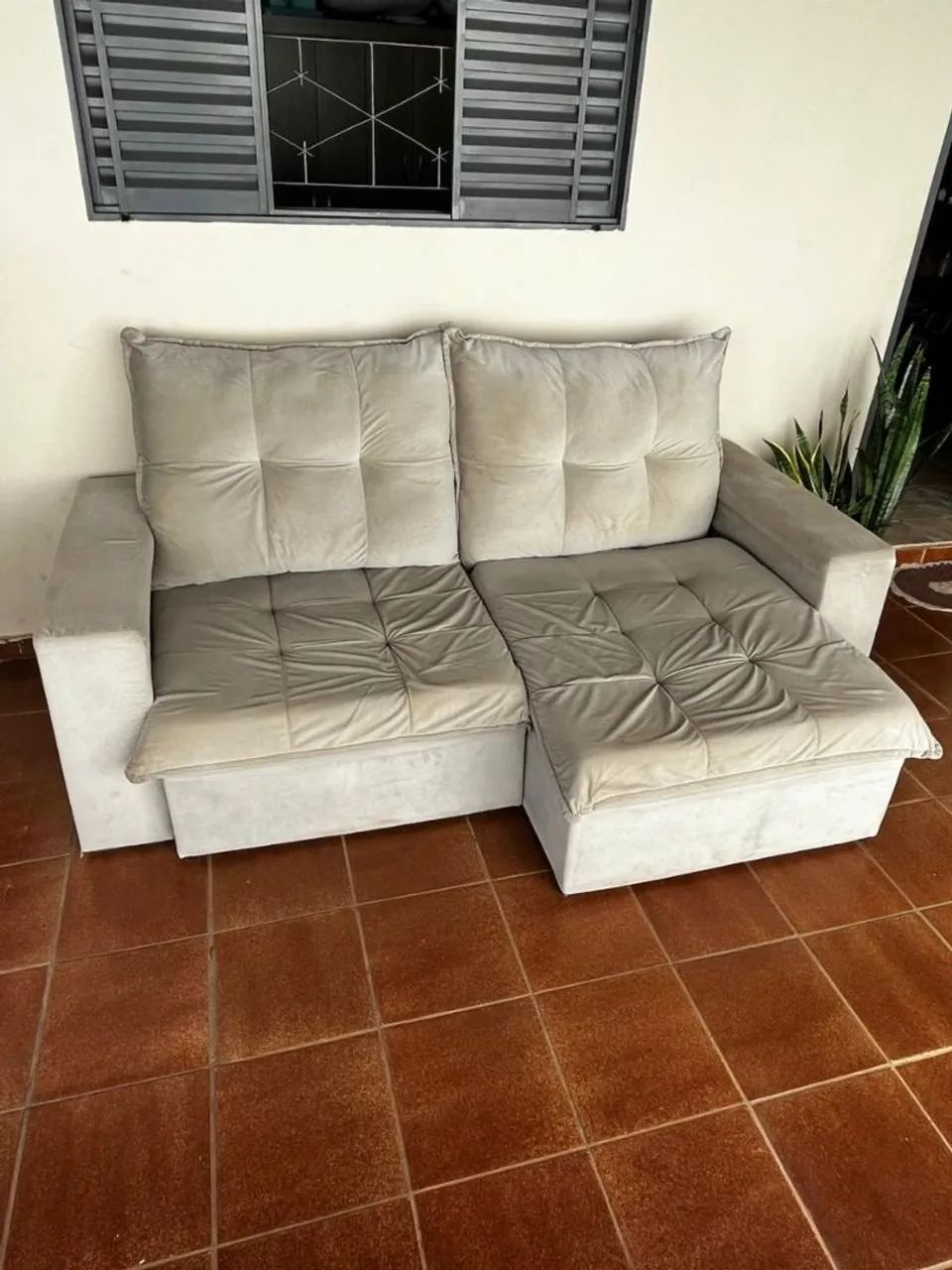 Sofa caixa, retrátil 2 lugares  - Foto 5