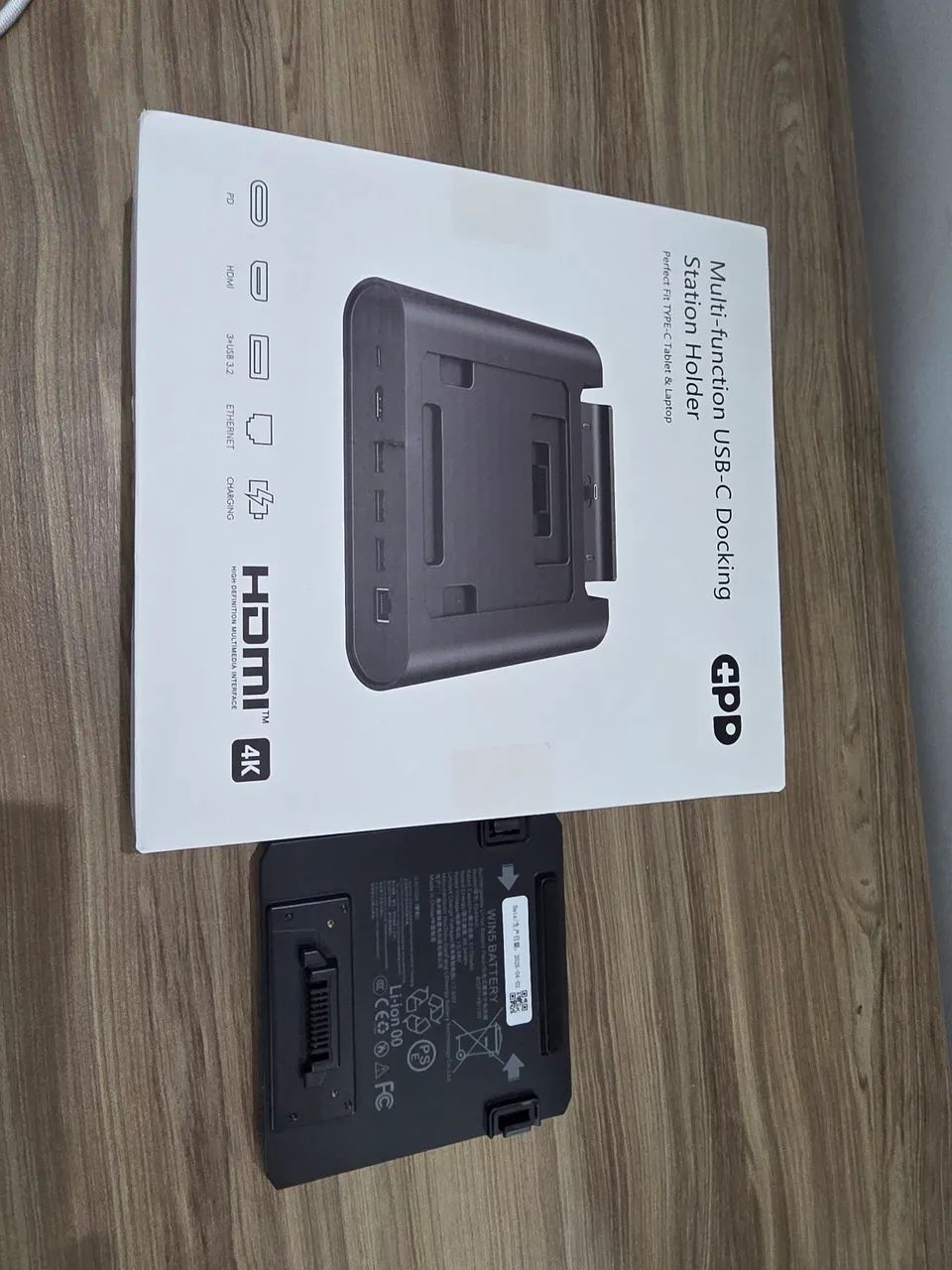 Gpd win5 Bateria extra e dock originais  - Foto 2