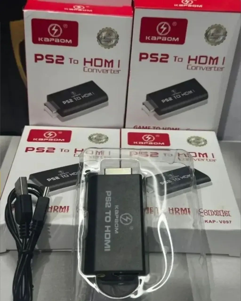 Adaptador Conversor PS2 para HDMI 