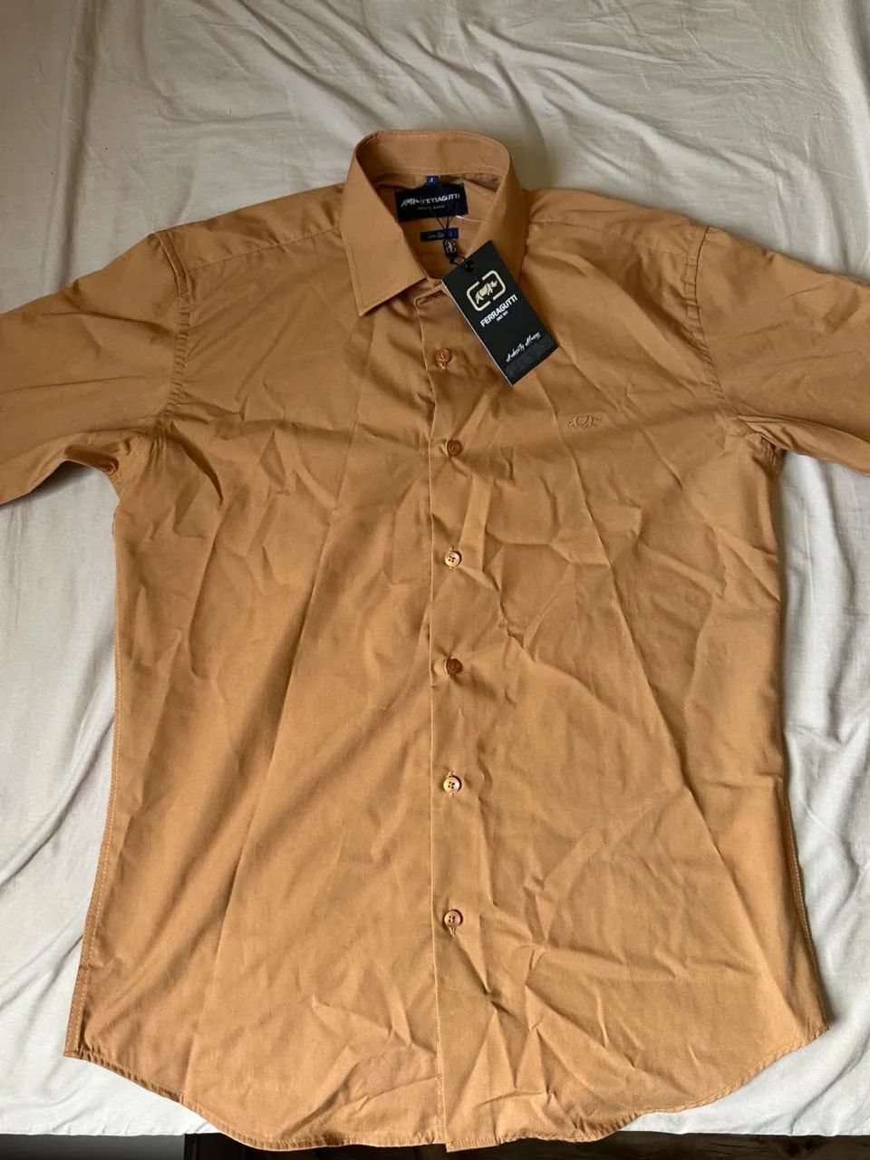 Camisa social original Ferragutti nova tamanho 3
