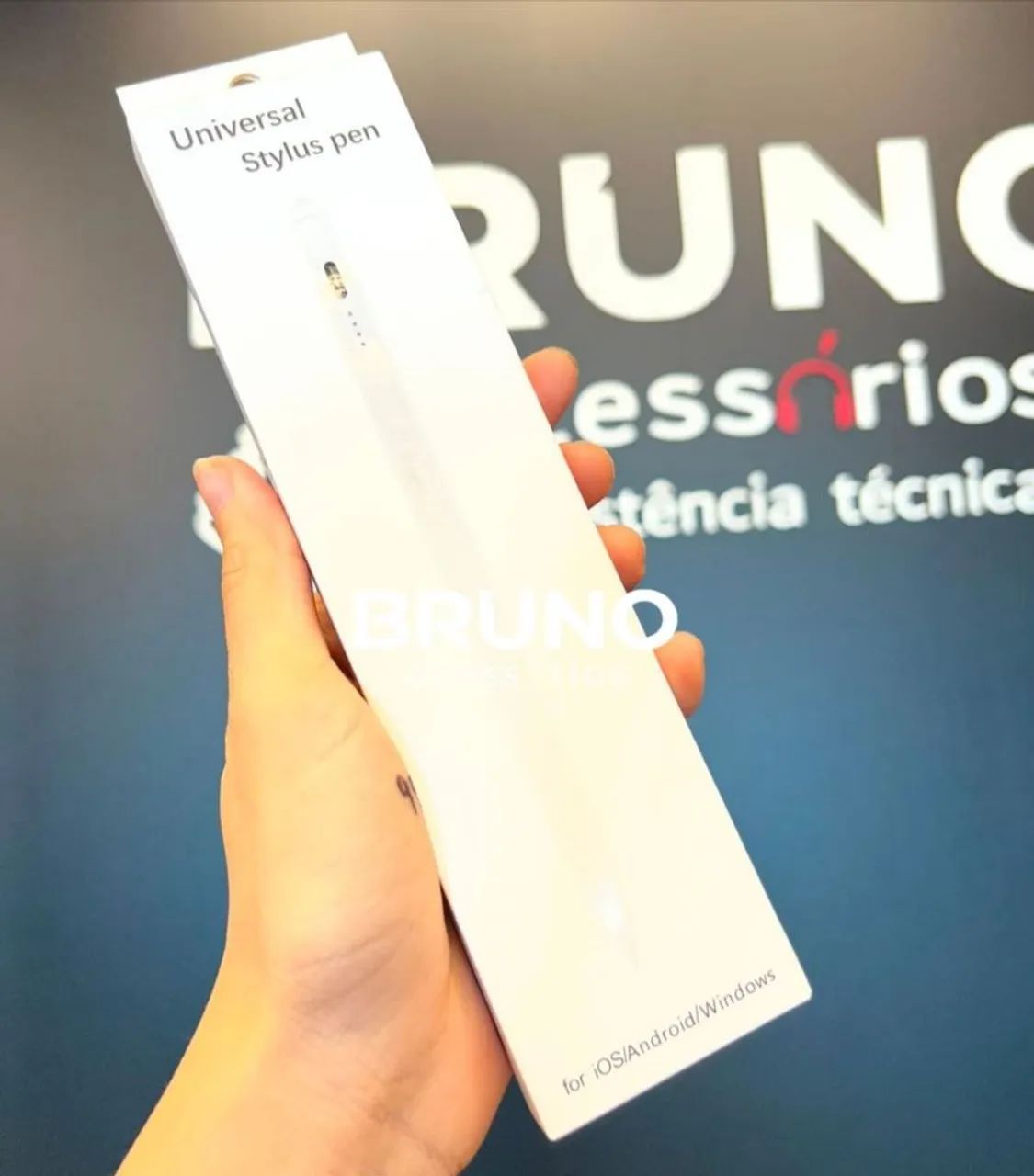 Caneta touch Screen universal Stylus para Tablet, celular e ipad - Foto 2