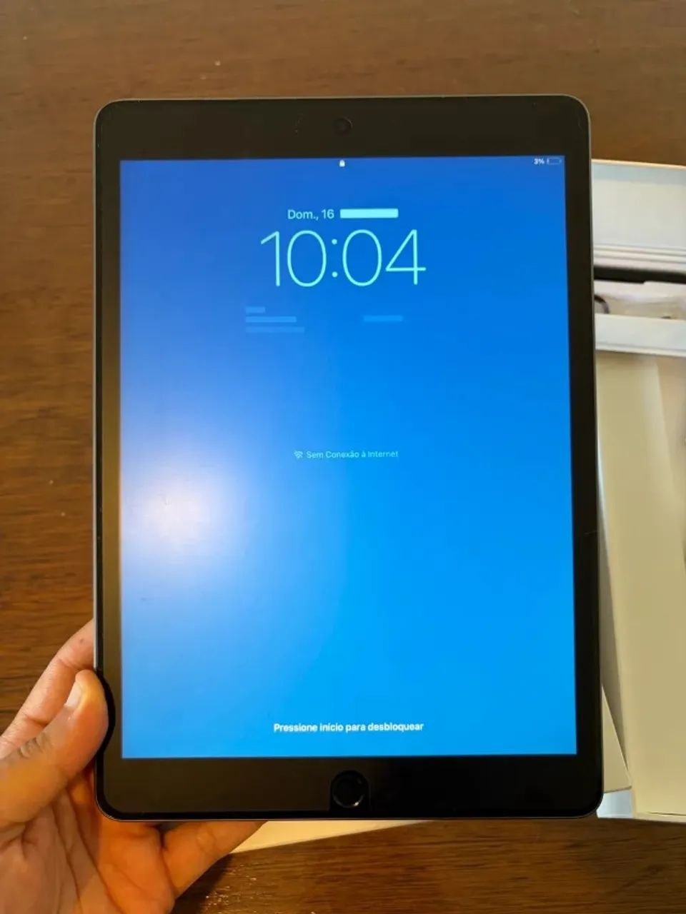 Ipad 9 64gb Silver + Caneta Pencil WB (novíssimo) - Foto 2