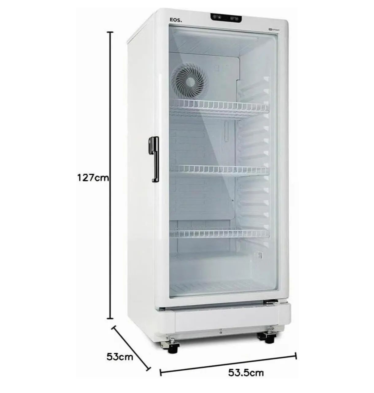 Refrigerador Expositor de bebidas vertical Eos 198 Litros - 110v - Foto 2