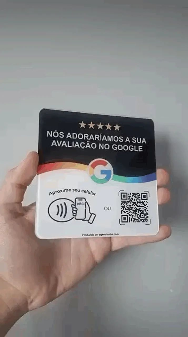 Placas NFC Google / Instagram  - Foto 2