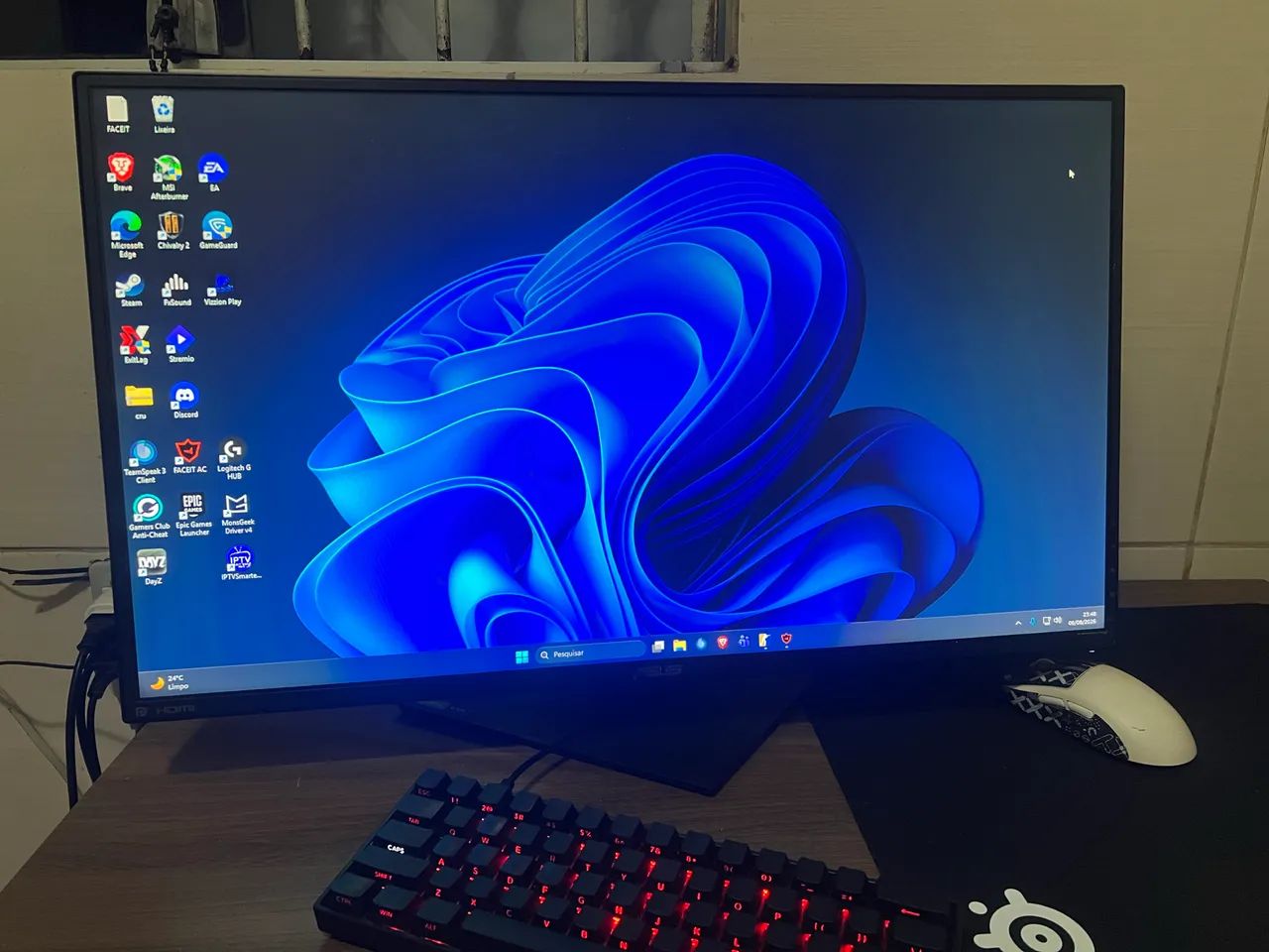Monitor Gaming ASUS VG278QR - 27 polegadas, Full HD, 0,5 ms*, 165Hz - Foto 3