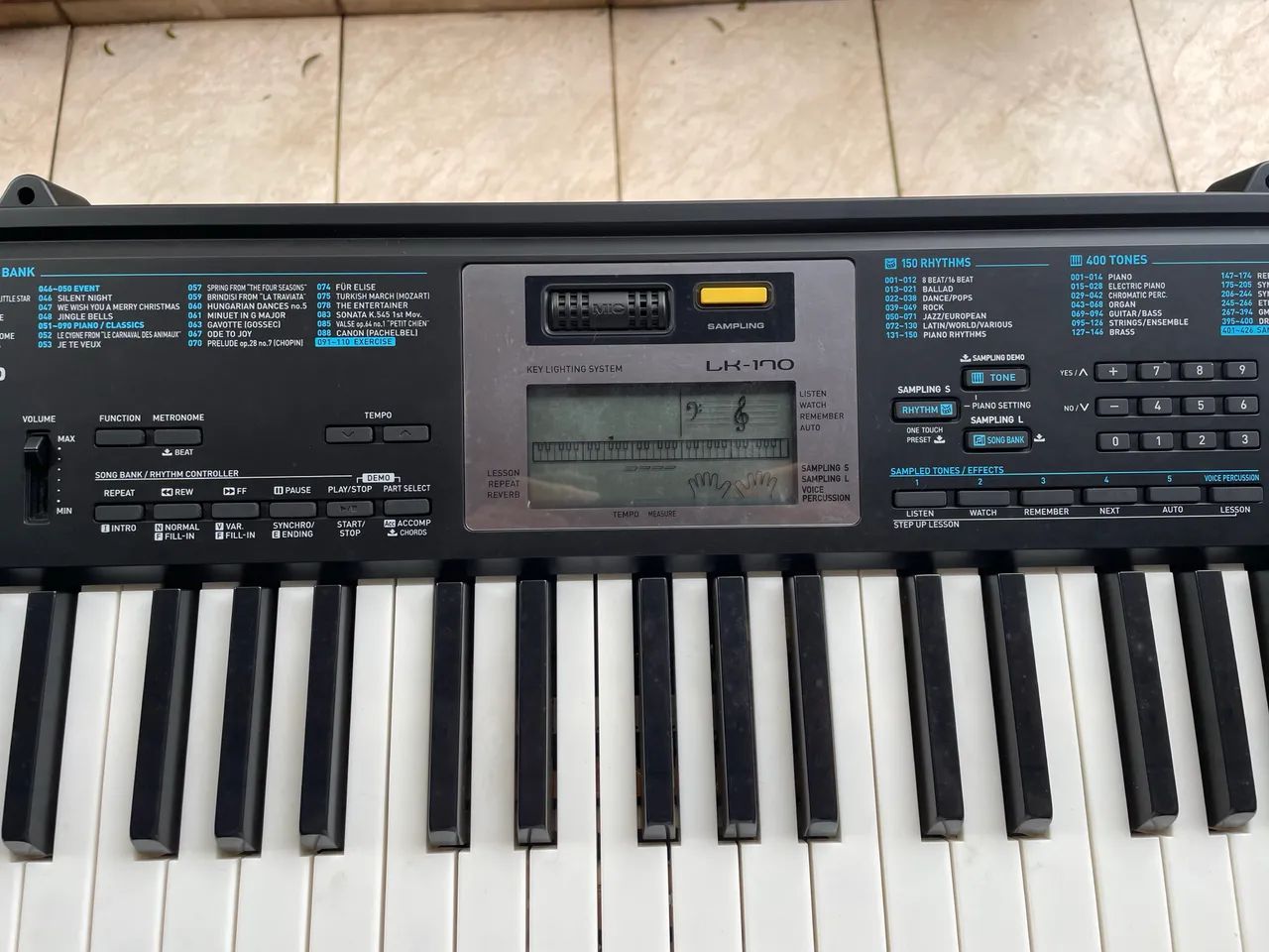 Teclado Casio LK 180  - Foto 4