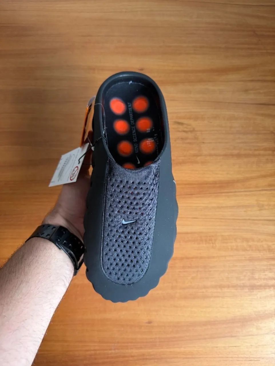 Nike Mind 001 Slide Black Chrome Tamanhos 43, 44 e 46 - Foto 4