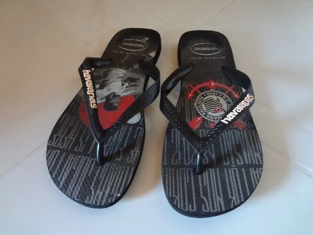 Chinelo Havaianas Top Times: Corinthians