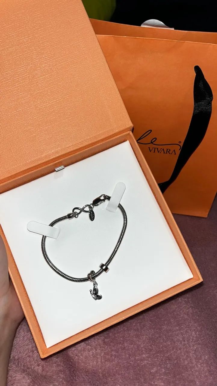 Pulseira Infinity Vivara + Berloque  - Foto 2