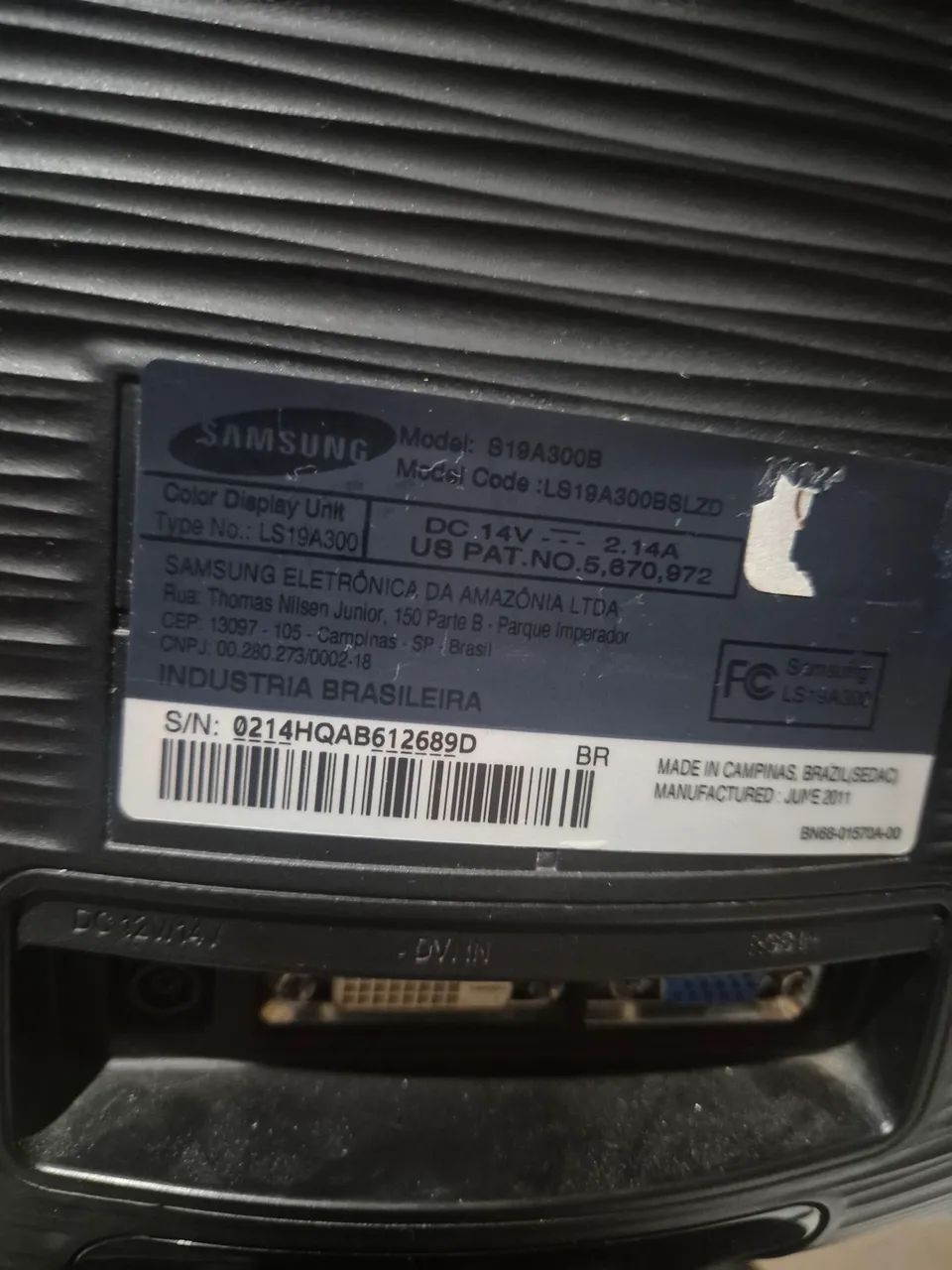 Monitor Sansung 19 - Foto 4
