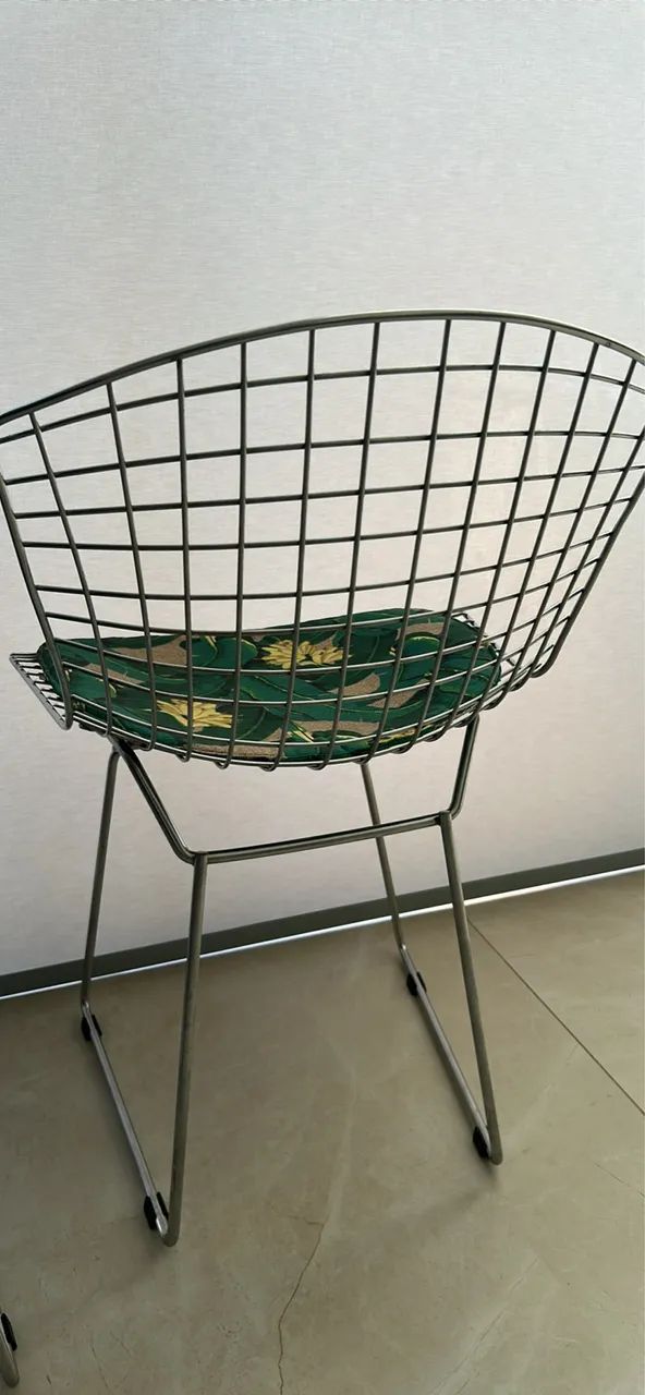 Cadeiras cromadas Bertoia  - Foto 5