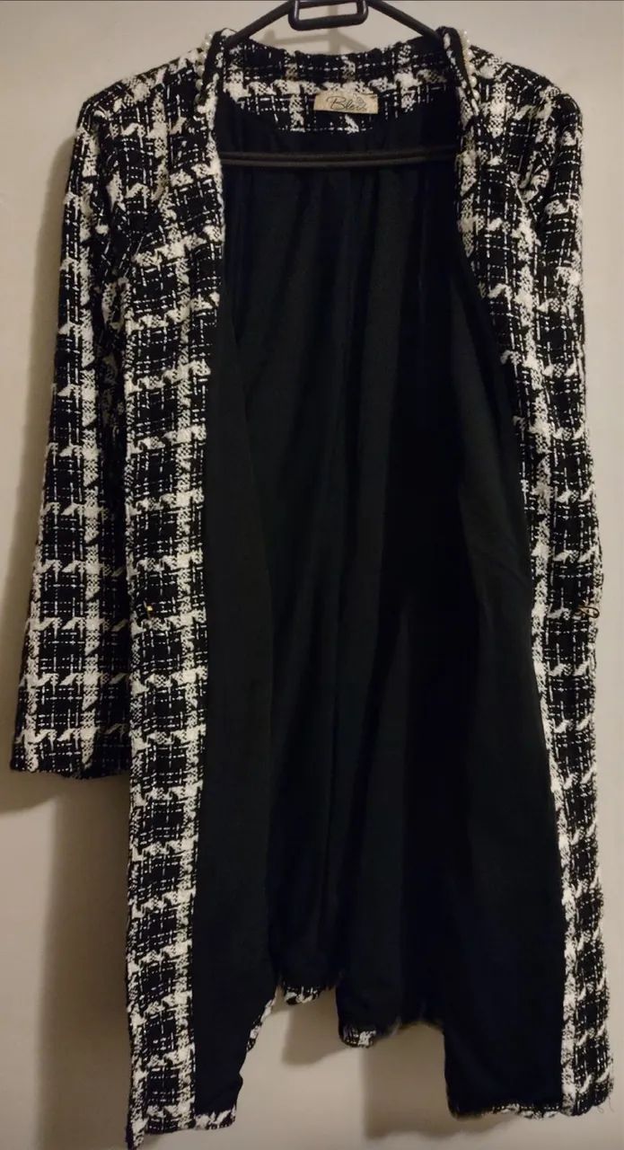 Casaco Feminino Tweed Inverno - Foto 4