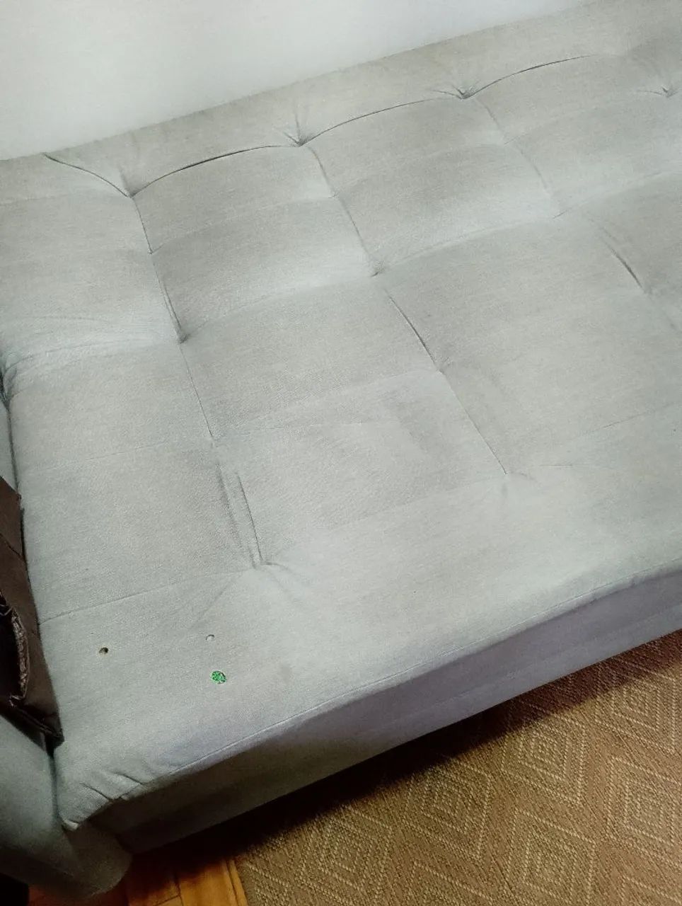 Vendo Sofá cama 3 lugares para retirada imediata 200,00 - Foto 2