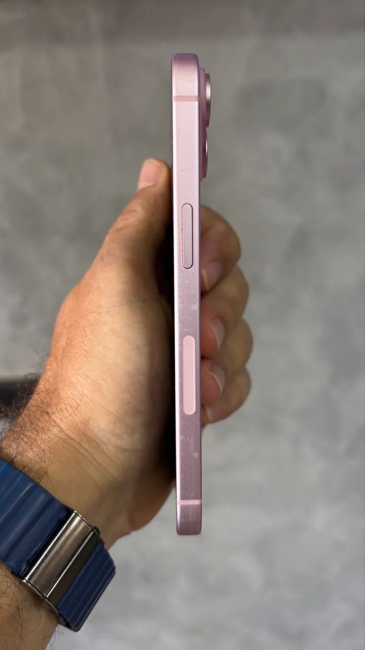 iPhone 15 128gb rosa seminovo - Foto 3