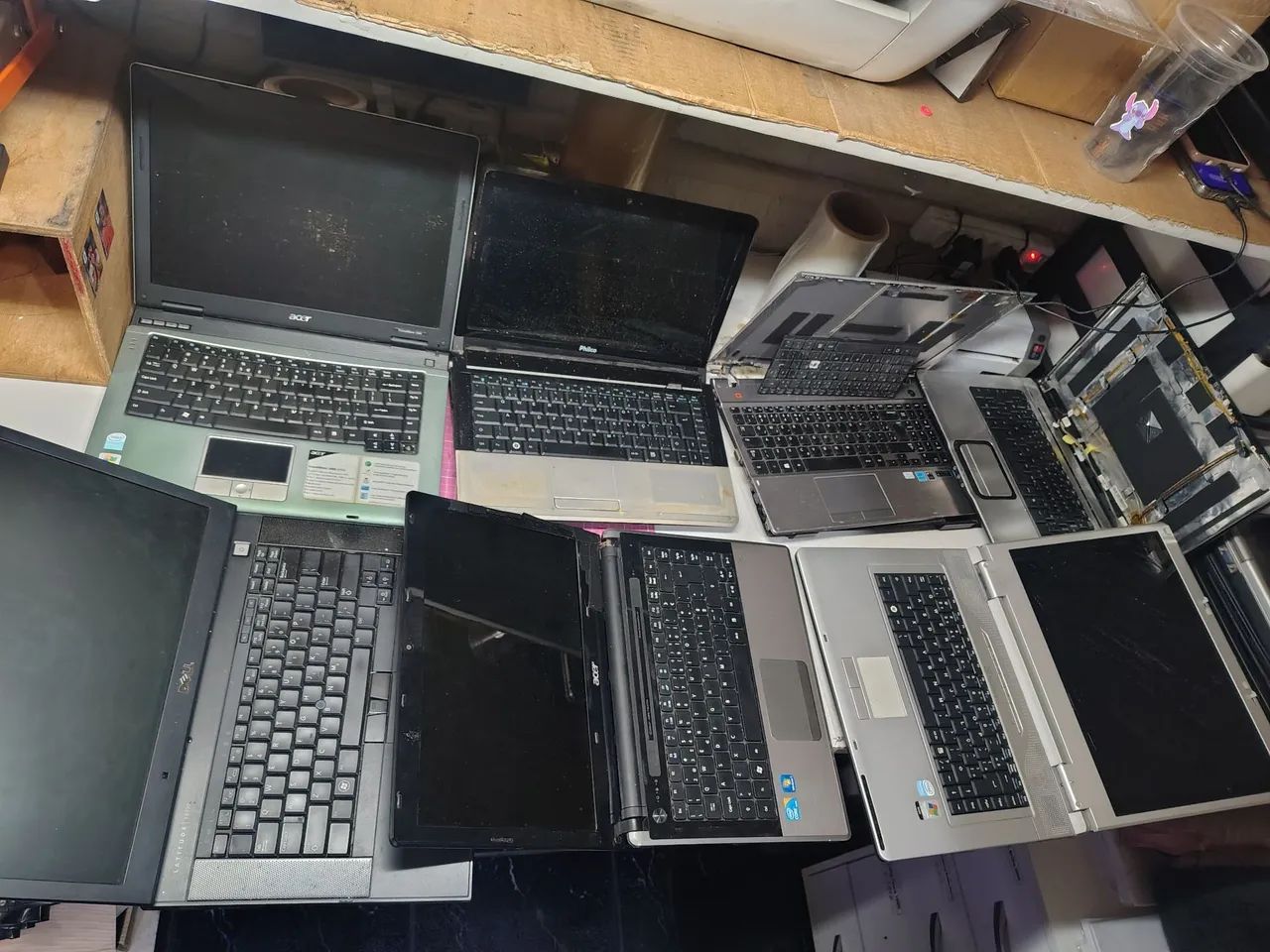 Lote com 20 sucatas de Notebook - Foto 2