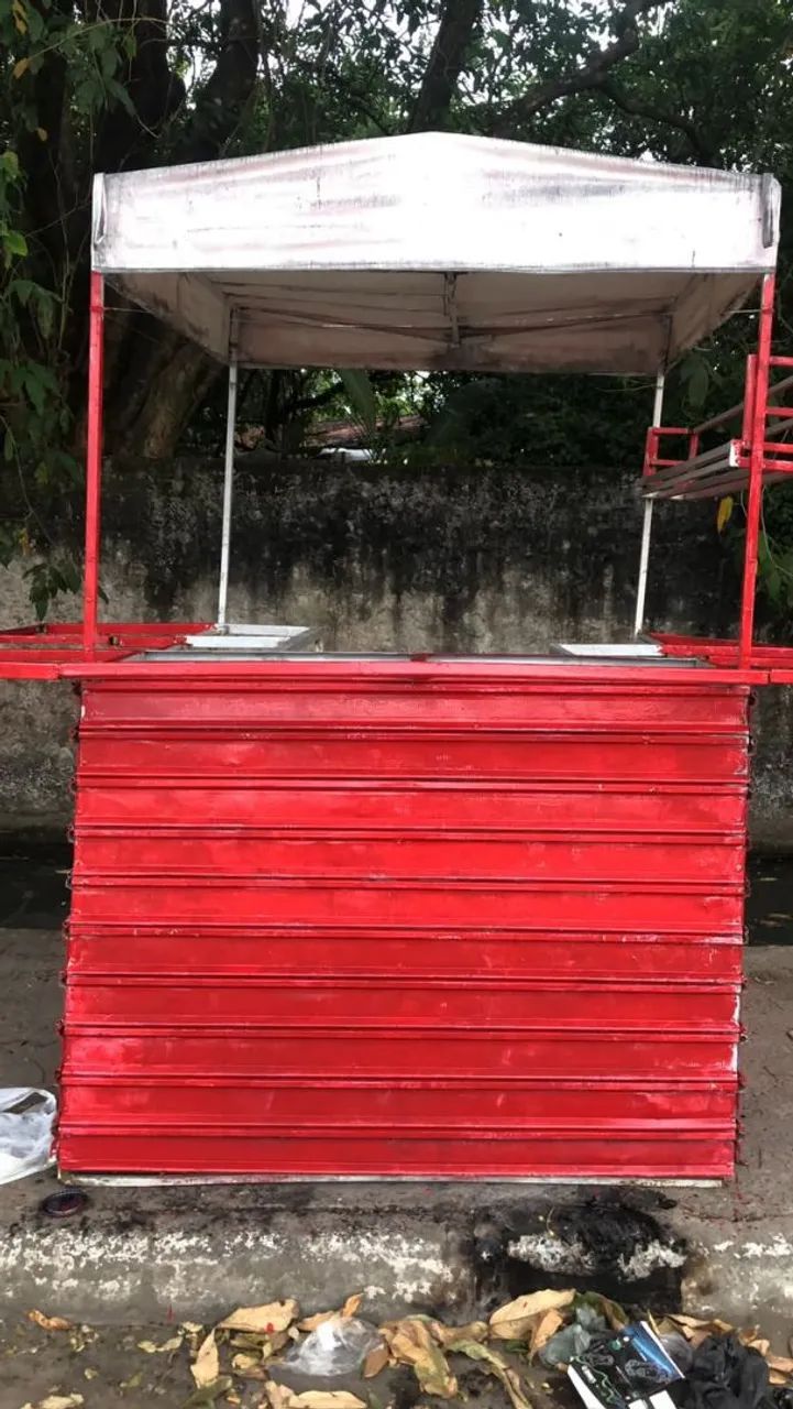 Trailer fiteiro barraca