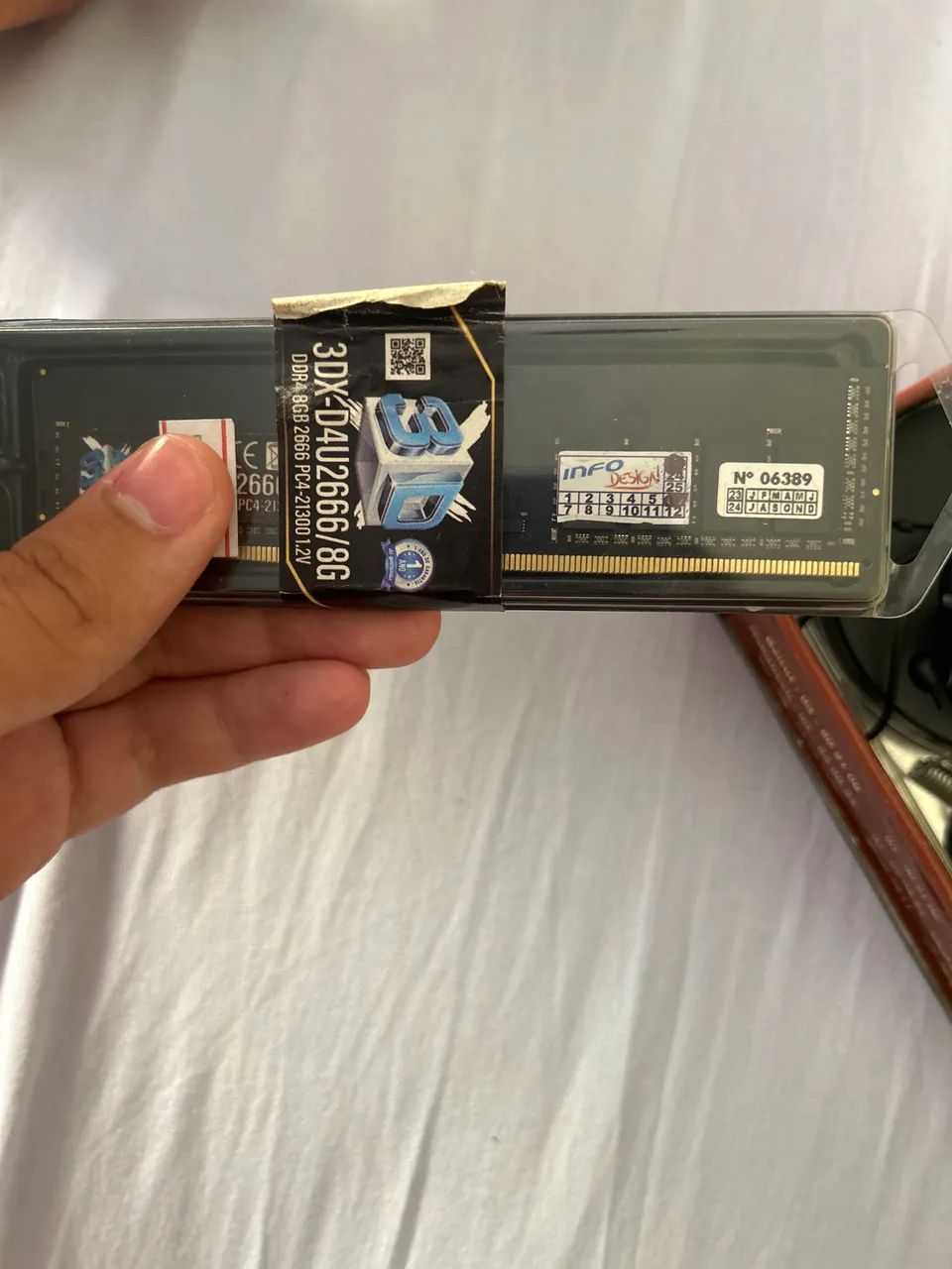 Memória ram kingston 8gb ddr4 2666mhz  - Foto 3
