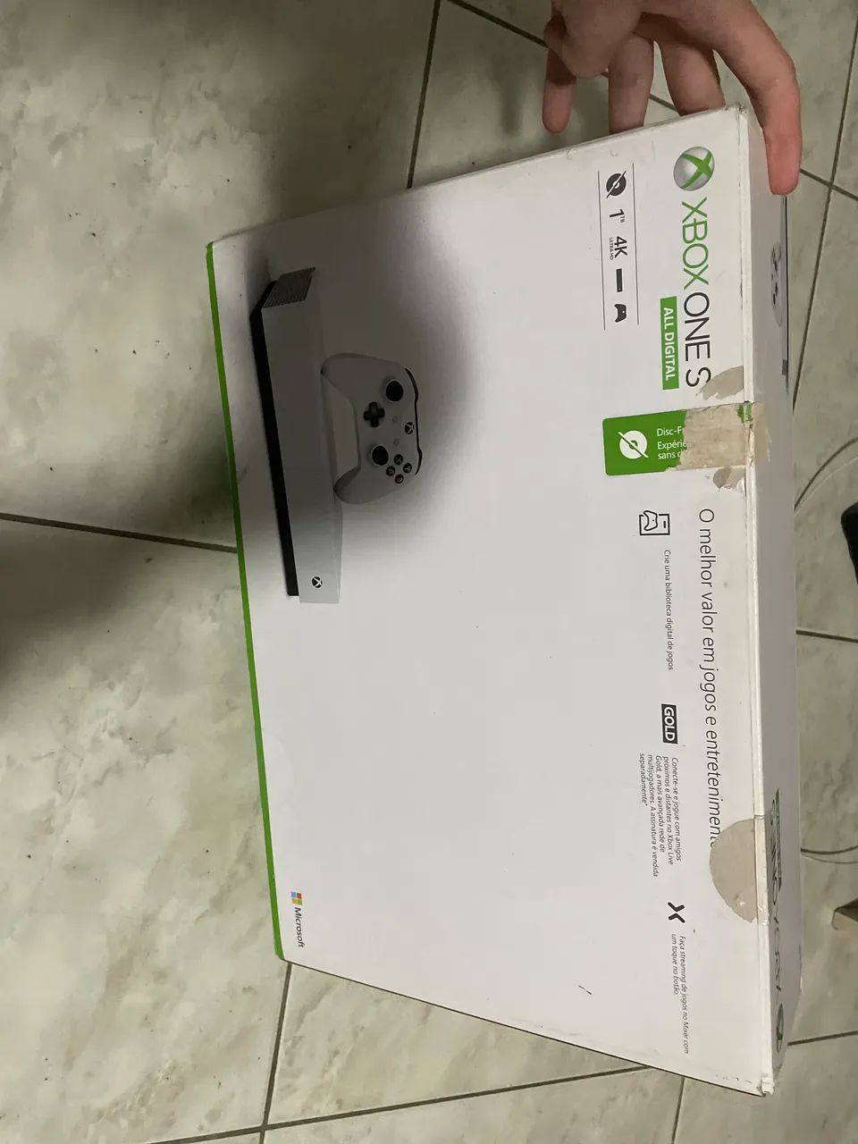 Xbox one S - 1tb com caixa e cabos - Foto 3