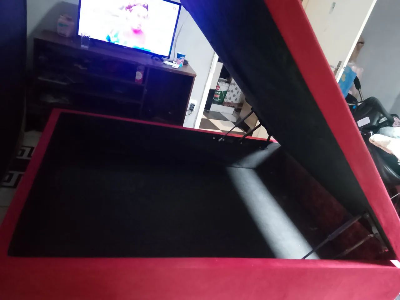 Cama box baú Queen size sem colchão - Foto 4