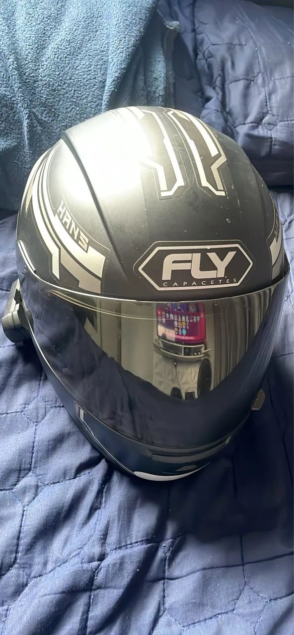 Capacete fly com intercomunicador  - Foto 2