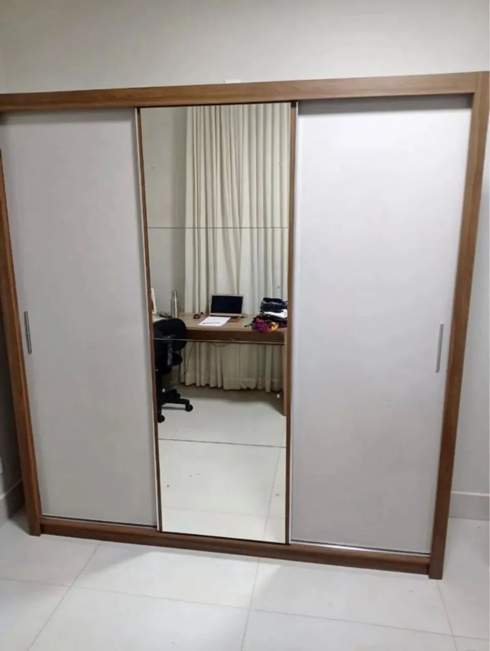 Frete grátis Guarda-roupa espelhado de casal  - Foto 2
