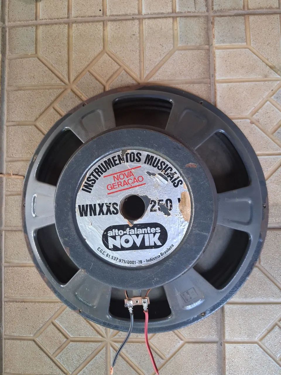 Alto-falante  novik 15 polegadas 