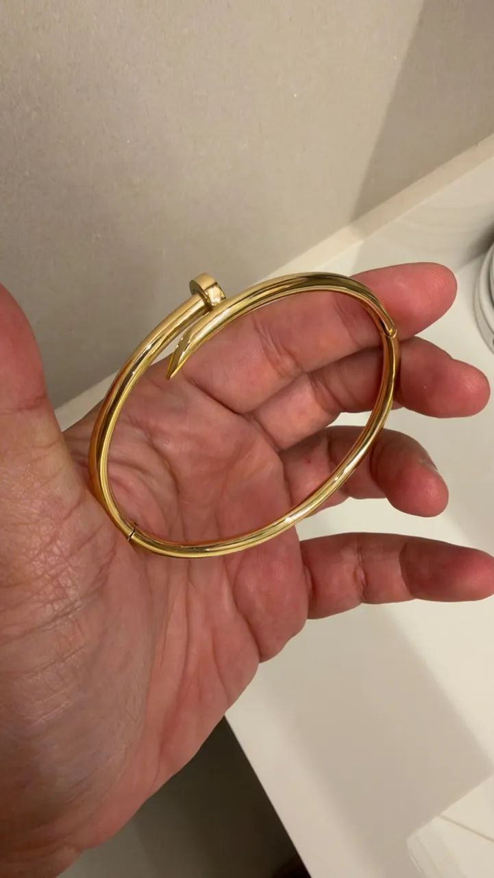 pulseira de ouro 18k prego  - Foto 3